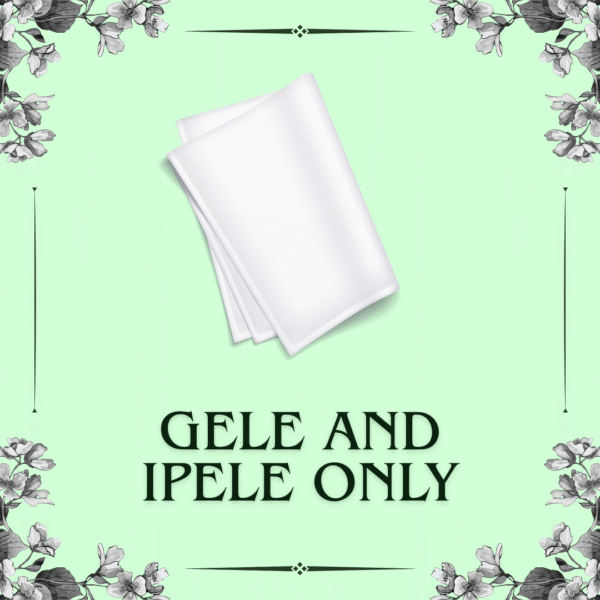 2. Ladies: Gele & Ipele set